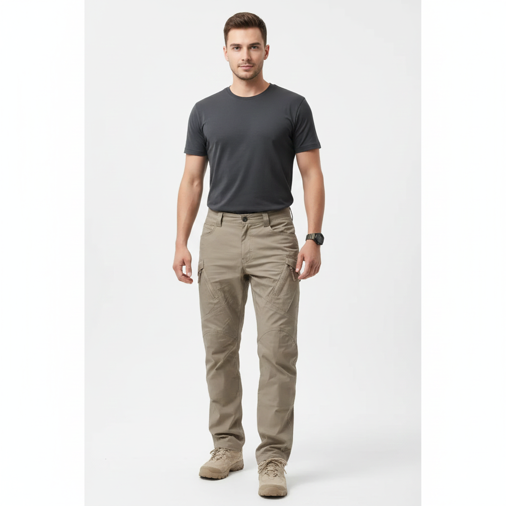 Kurt Pantalon Cargo Homme Pantalon Tactique Durable avec Nombreuses Poches & Confort, vue 6