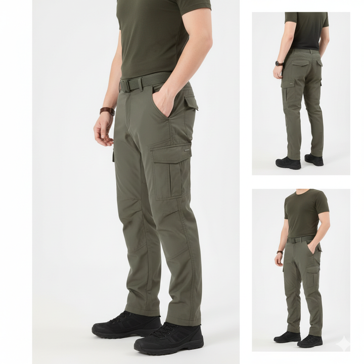 Kurt Pantalon Cargo Homme Pantalon Tactique Durable avec Nombreuses Poches & Confort, vue 7