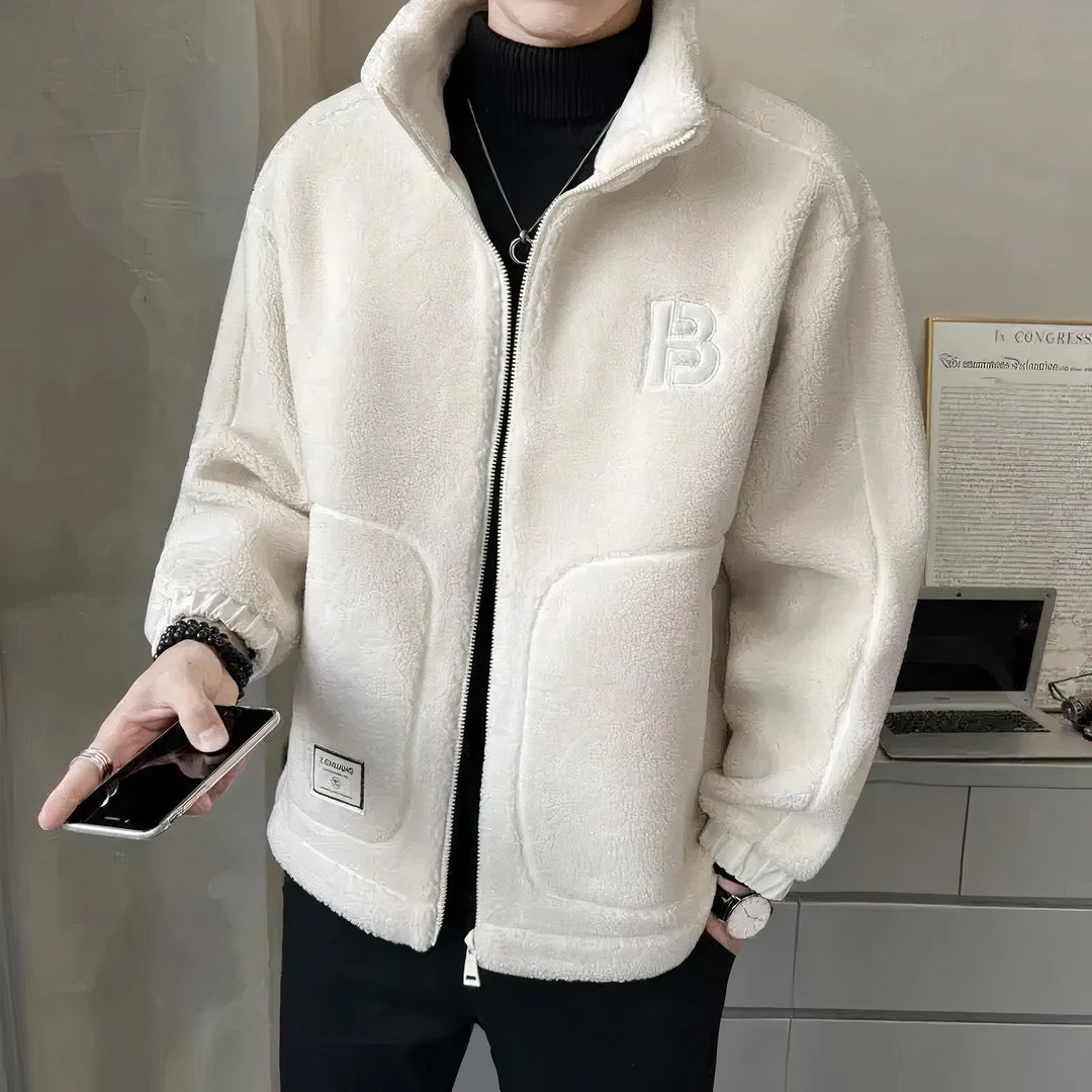 Carlo Veste Polaire Homme Polaire Douce et Chaude au Style Décontracté et Moderne