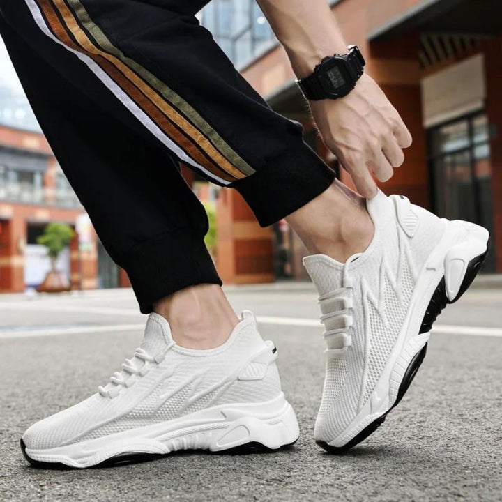 Jaxon Baskets Homme Sneakers Rehaussantes avec Design Respirant & Structure Ultra-Légère, vue 2