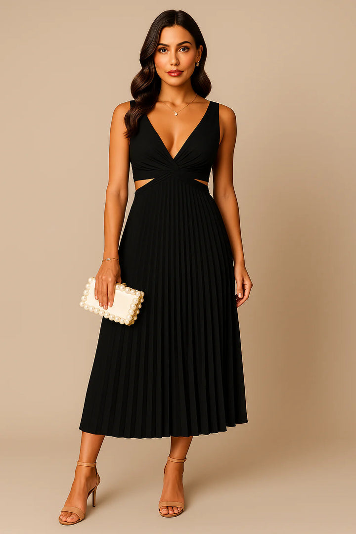 Liettasa Chic Midi Robe d’été – Rae