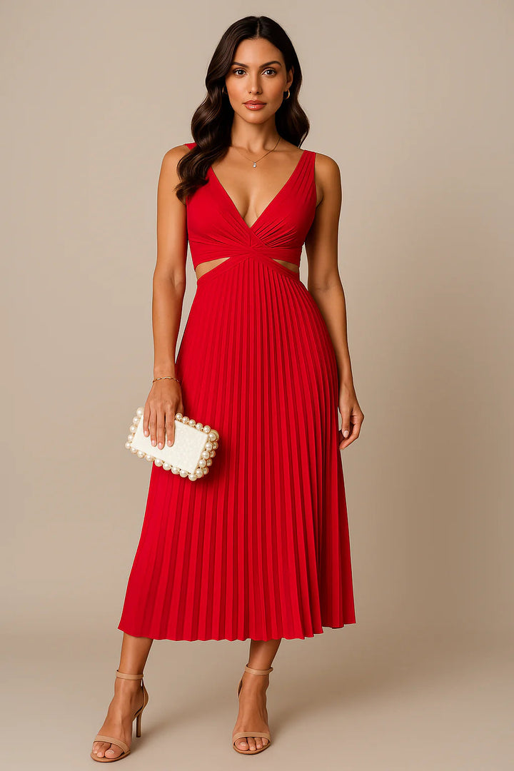 Liettasa Chic Midi Robe d’été – Rae