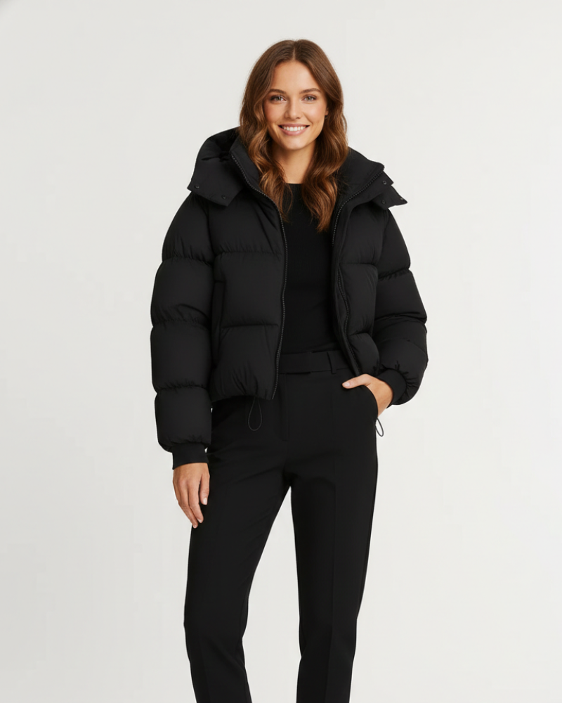 Miles Doudoune Courte Femme Volume Matelassé, Capuche Intégrée & Style Moderne, vue 2