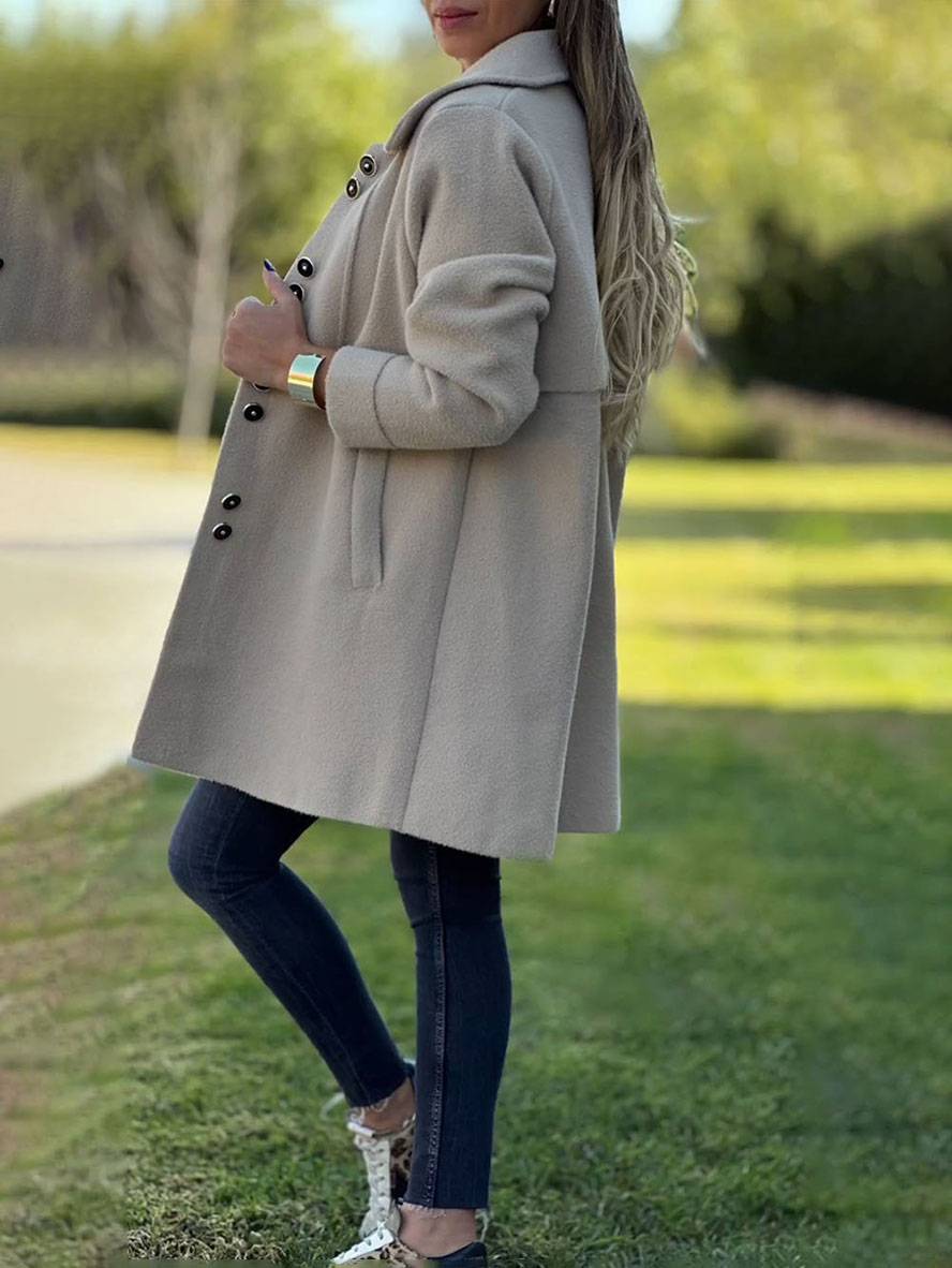 Charlotte Gilet Long Femme Cardigan Élégant, Chaud & Confortable pour Toutes Occasions, vue 3