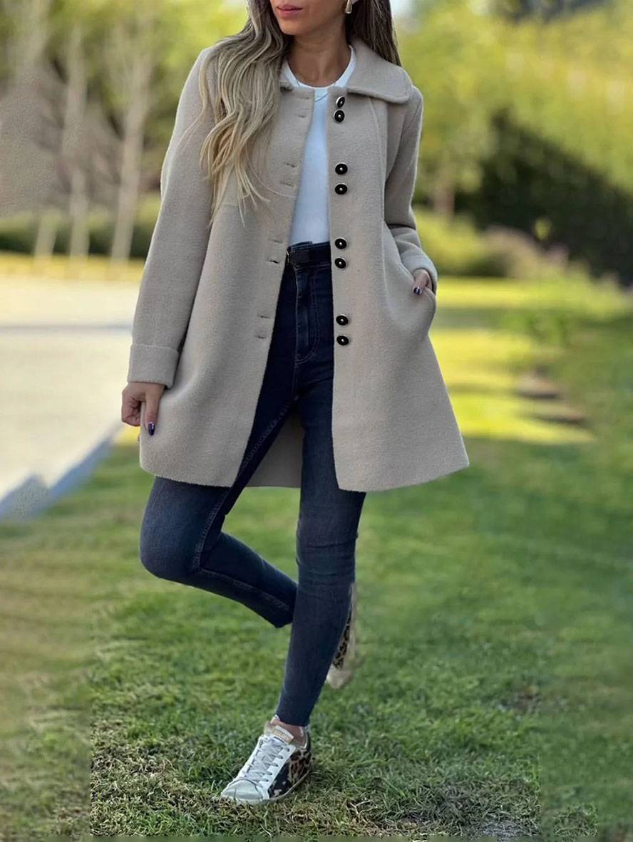 Charlotte Gilet Long Femme Cardigan Élégant, Chaud & Confortable pour Toutes Occasions, vue 2