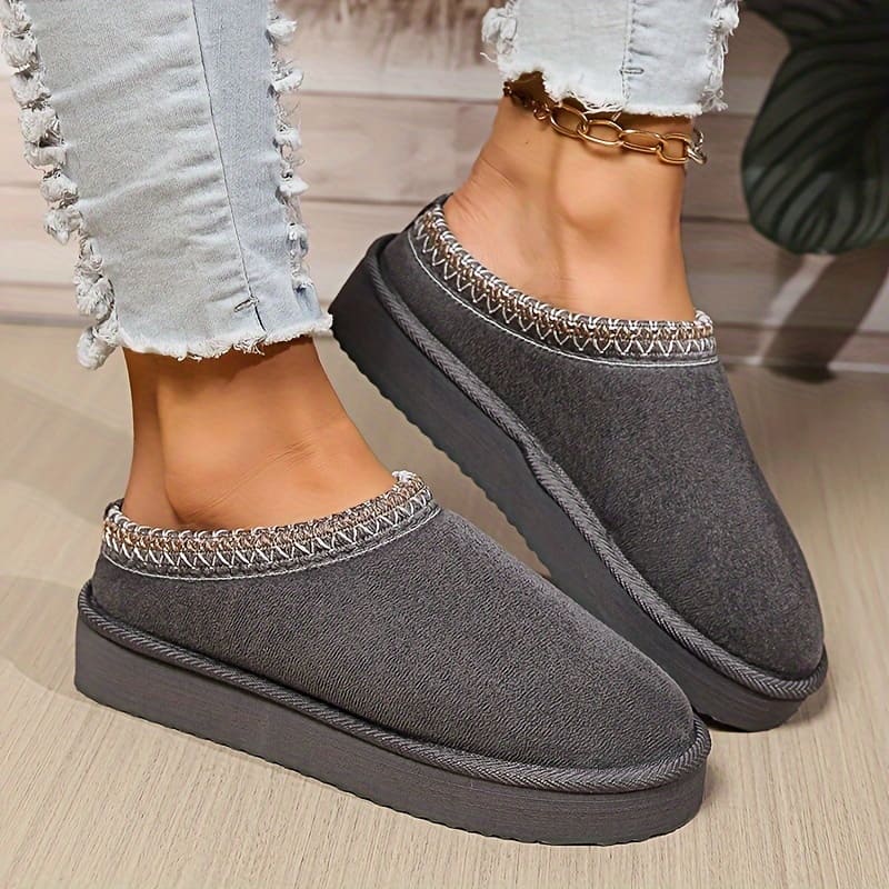 August Chaussures d’Intérieur Femme Confort Douillet, Design Respirant & Semelle Antidérapante, vue 5