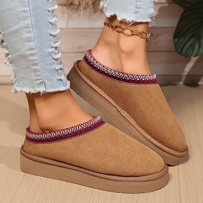 August Chaussures d’Intérieur Femme Confort Douillet, Design Respirant & Semelle Antidérapante, vue 12