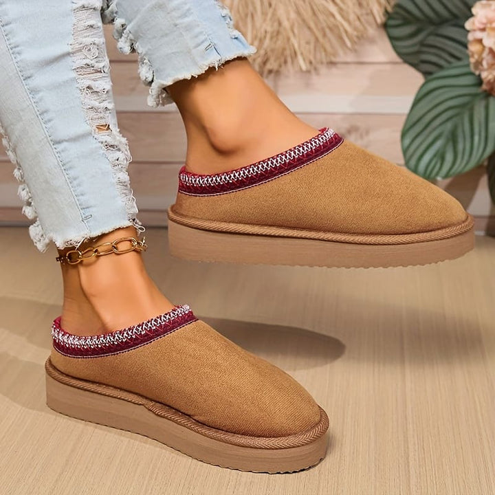 August Chaussures d’Intérieur Femme Confort Douillet, Design Respirant & Semelle Antidérapante, vue 7