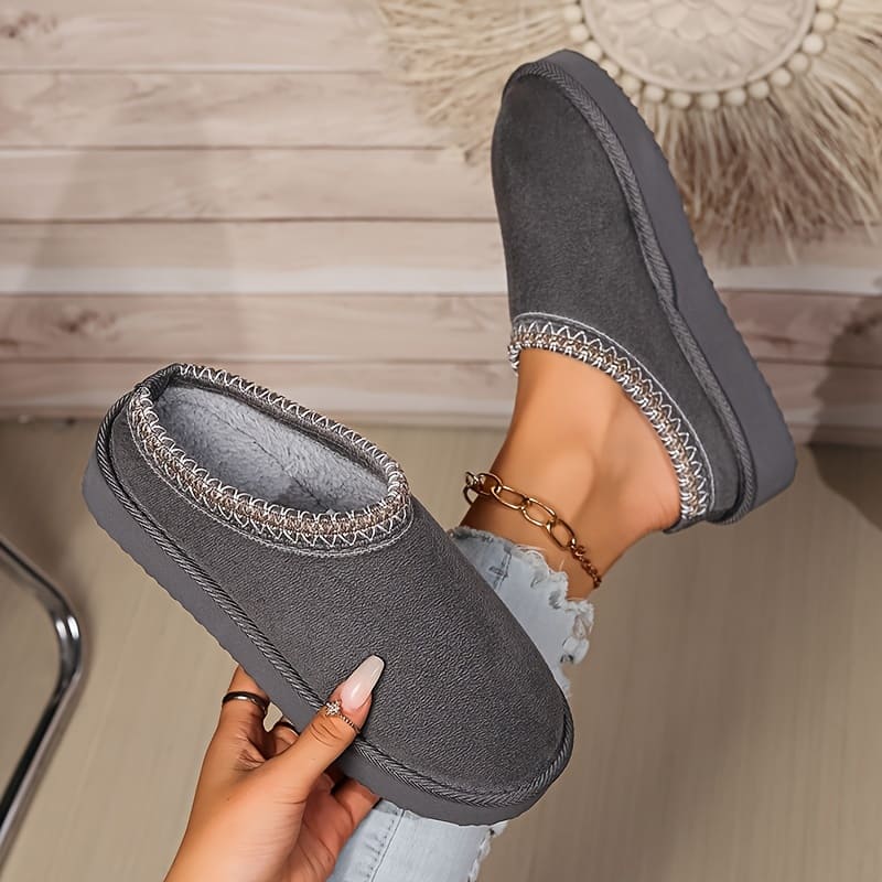 August Chaussures d’Intérieur Femme Confort Douillet, Design Respirant & Semelle Antidérapante, vue 15