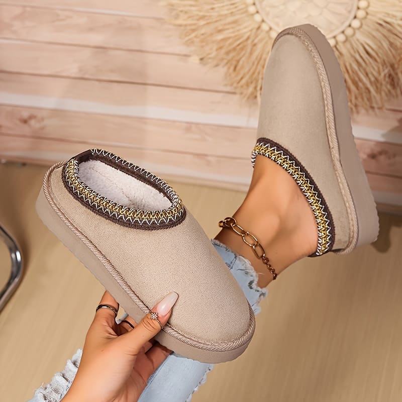 August Chaussures d’Intérieur Femme Confort Douillet, Design Respirant & Semelle Antidérapante, vue 14