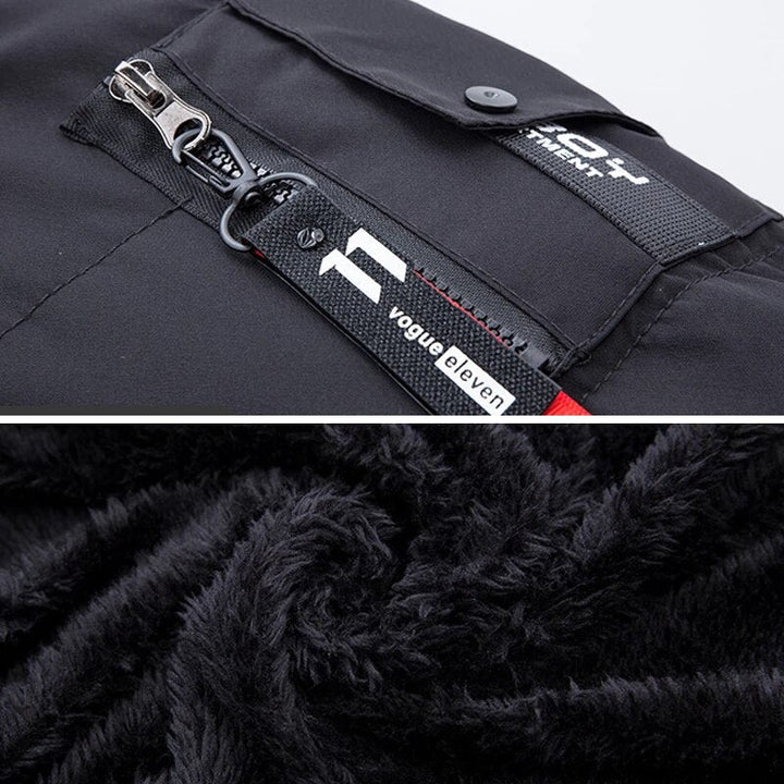 Ryan Manteau Homme d’Hiver Isolation Chaude, Tissu Déperlant & Capuche Ajustable, vue 5