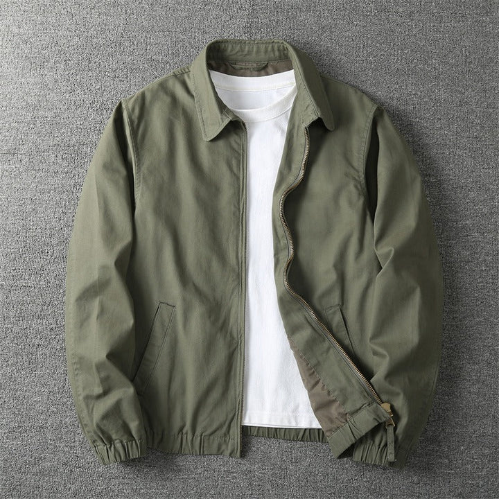 David Veste Homme Blouson Tendance Urbain avec Coupe Décontractée & Détails Zippés, vue 3