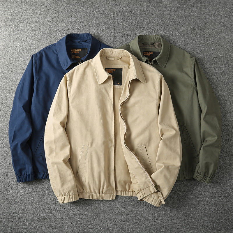 David Veste Homme Blouson Tendance Urbain avec Coupe Décontractée & Détails Zippés, vue 4