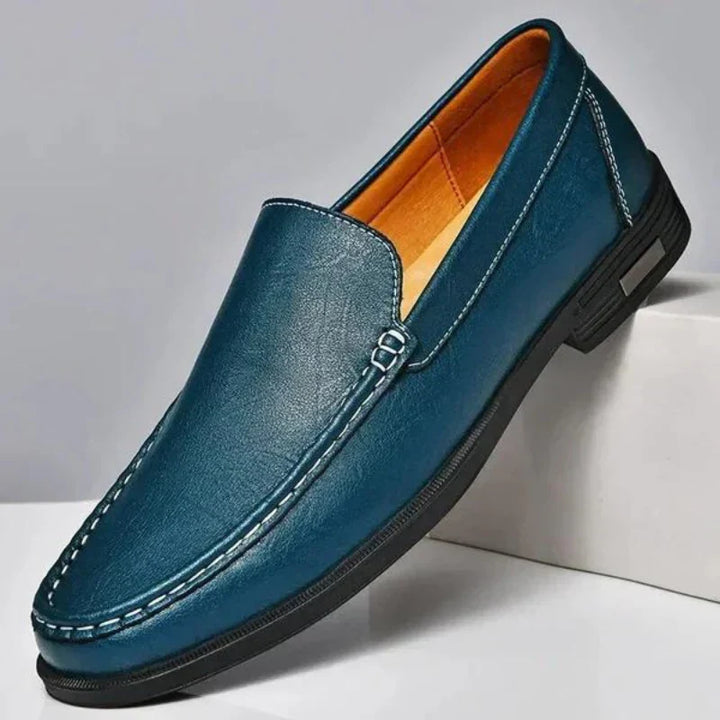Marcelo Mocassins Homme en Cuir Élégants & Confortables pour Bureau et Style Décontracté-Chic