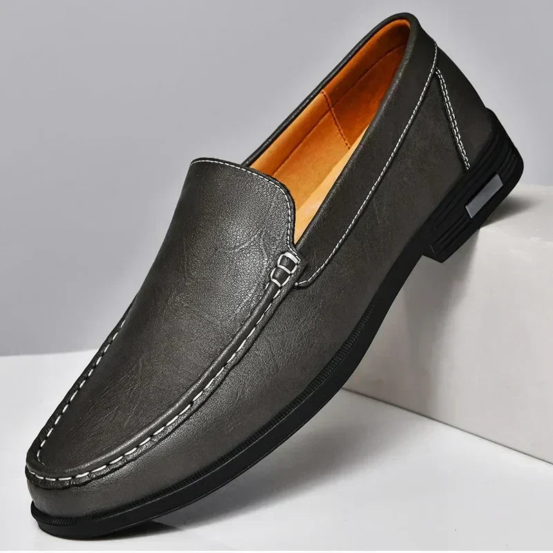Marcelo Mocassins Homme en Cuir Élégants & Confortables pour Bureau et Style Décontracté-Chic, vue 4