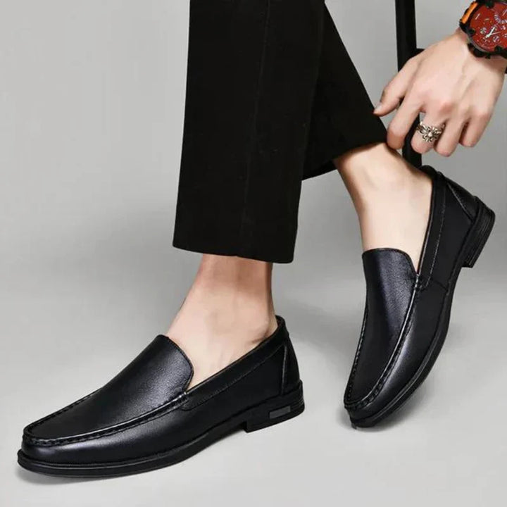 Marcelo Mocassins Homme en Cuir Élégants & Confortables pour Bureau et Style Décontracté-Chic, vue 12