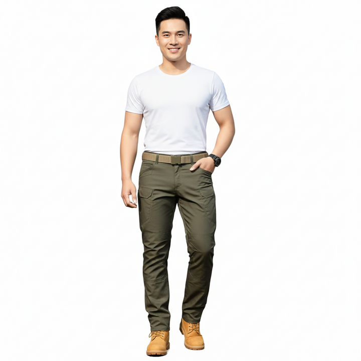 Markl Pantalon Tactique Homme Imperméable Multi-Poches, Renforcé & Outdoor