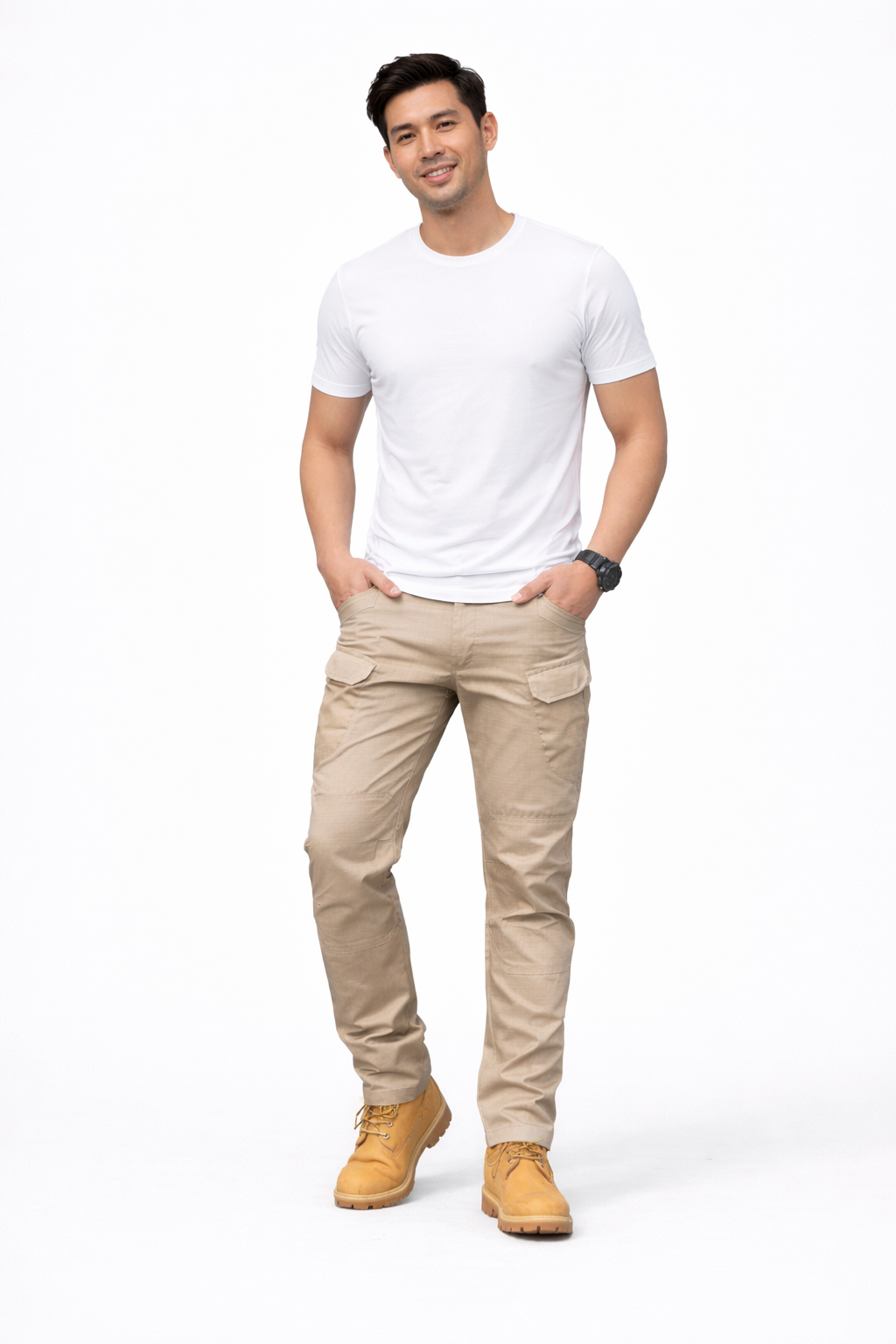Markl Pantalon Tactique Homme Imperméable Multi-Poches, Renforcé & Outdoor, vue 3