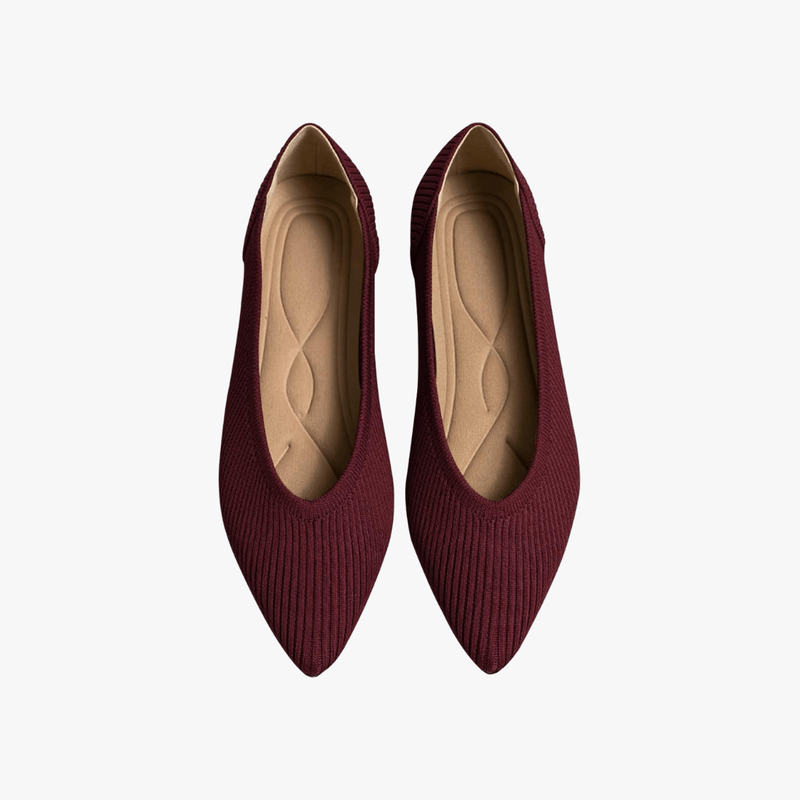 Faye Ballerines Femme Pointues Ballerines Maille Confortables à Enfiler avec Semelle Souple, vue 15