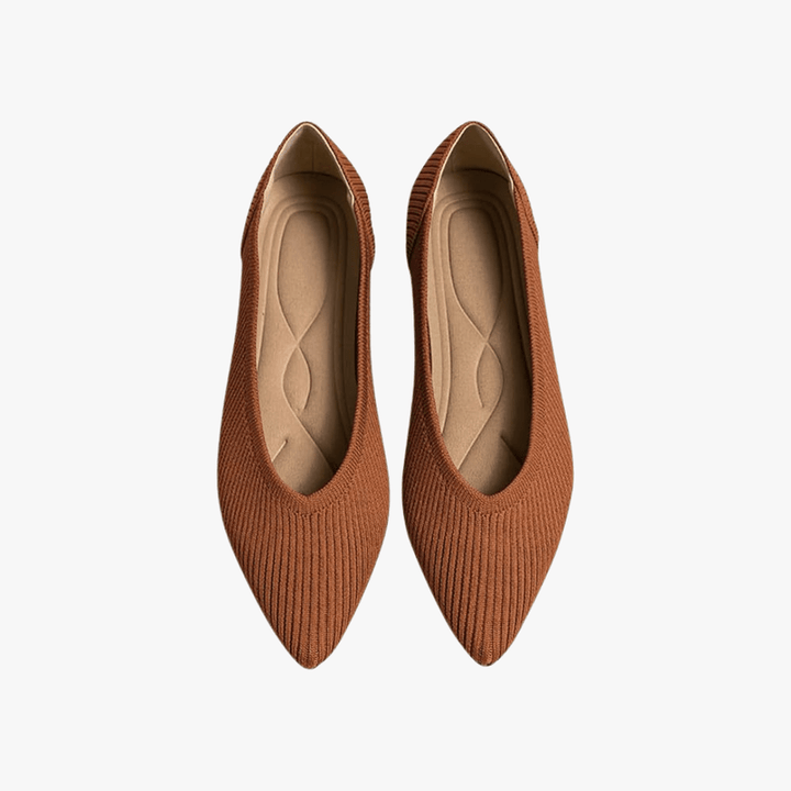 Faye Ballerines Femme Pointues Ballerines Maille Confortables à Enfiler avec Semelle Souple, vue 4