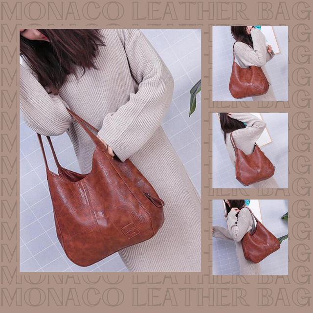 Elowen Sac à Épaule Femme en Cuir Véritable avec Design Intemporel et Compartiments Pratiques, vue 6