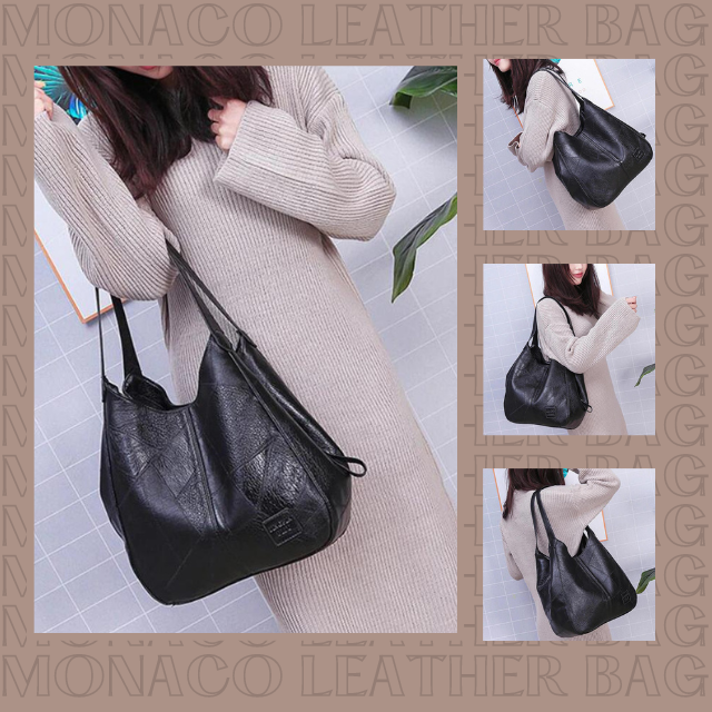 Elowen Sac à Épaule Femme en Cuir Véritable avec Design Intemporel et Compartiments Pratiques, vue 8