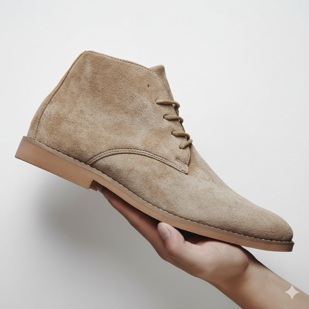 Noah Bottines Desert Homme Chaussures Suédées Confortables avec Semelle Antidérapante