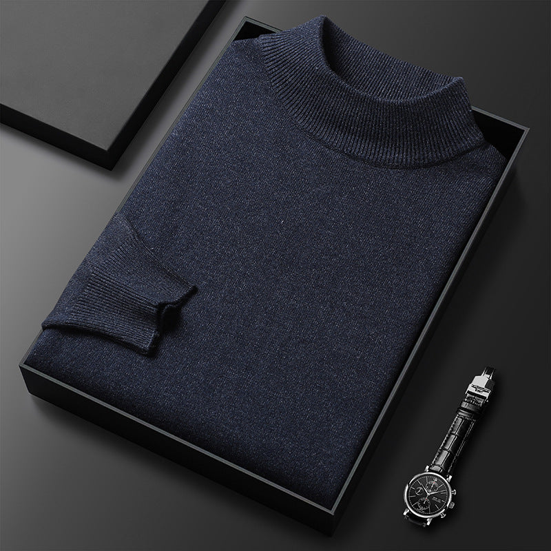 Ryan Pull Homme Hiver Col Mi-Montant Maille Chaude et Style Élégant, vue 11