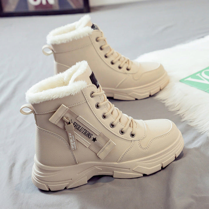 Arabella Bottes d’Hiver Femme Design Doublé en Fausse Fourrure avec Semelle Antidérapante Durable