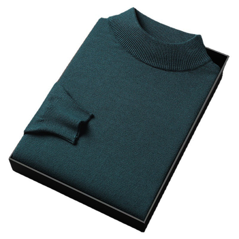 Ryan Pull Homme Hiver Col Mi-Montant Maille Chaude et Style Élégant, vue 5