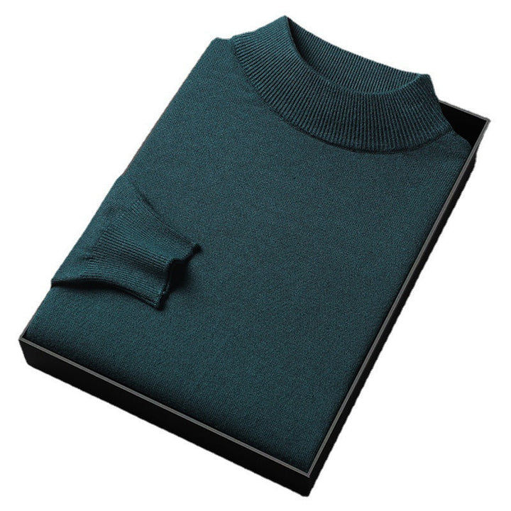 Ryan Pull Homme Hiver Col Mi-Montant Maille Chaude et Style Élégant, vue 5