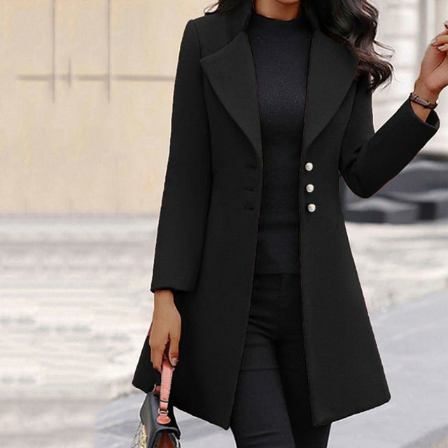 Manteau Mélange de Laine pour femme, vue 4