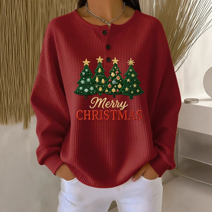 Pull en Tricot Gaufre pour femme, vue 5