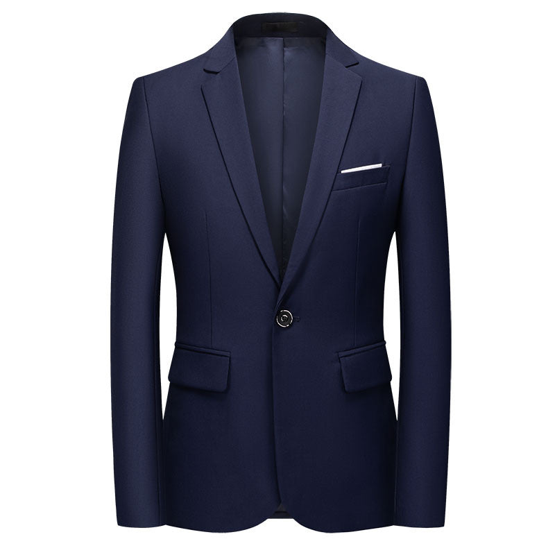 Harvey Blazer Homme Élégant Veste Classique Slim Fit avec Revers Cranté & Finition Chic, vue 3