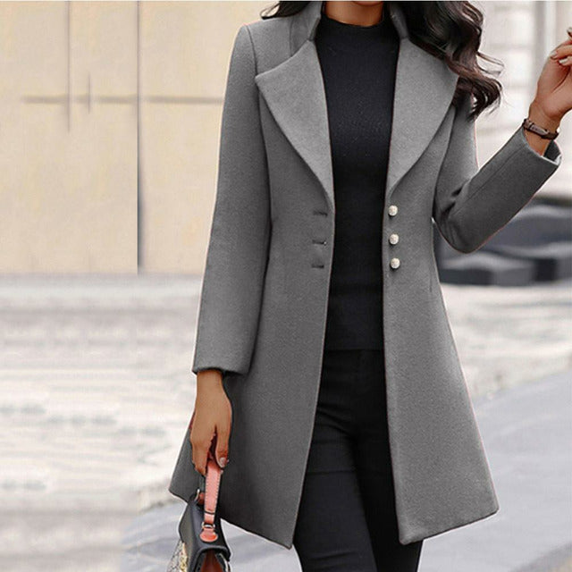 Manteau Mélange de Laine pour femme, vue 3