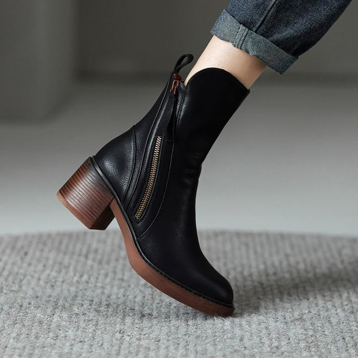 Bottines à Talon Bloqué pour femme, vue 6