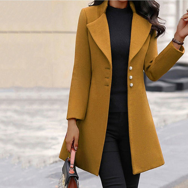Manteau Mélange de Laine pour femme, vue 2