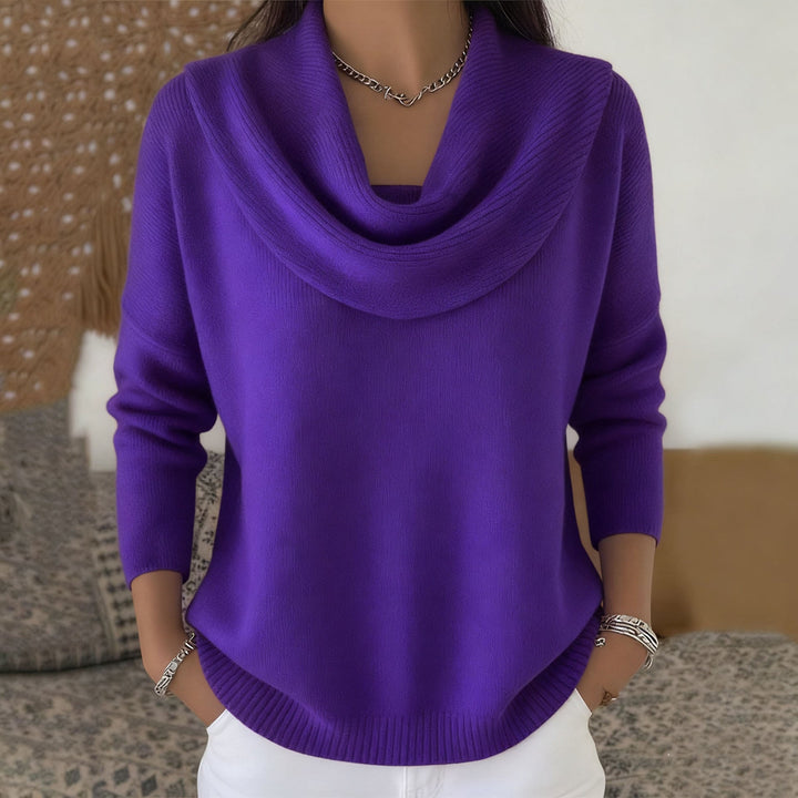 Pull à Col Gracieux pour femme, vue 7