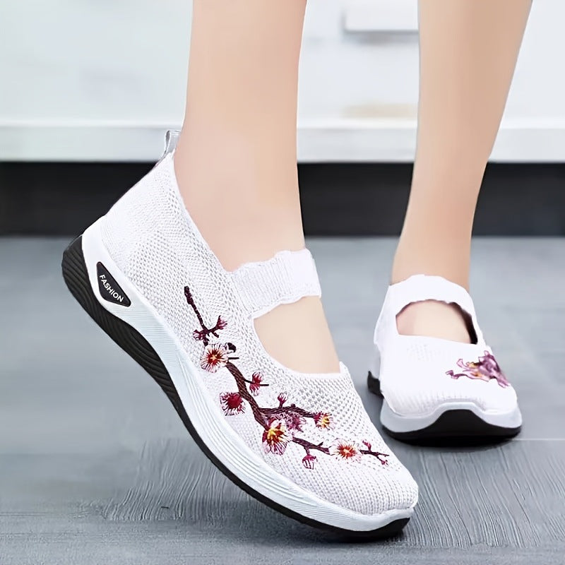 Baskets Florale Embroidées pour femme, vue 7