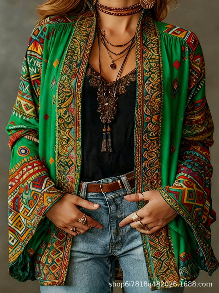Veste Boho en Velours pour femme, vue 18