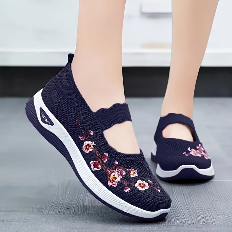 Baskets Florale Embroidées pour femme, vue 8