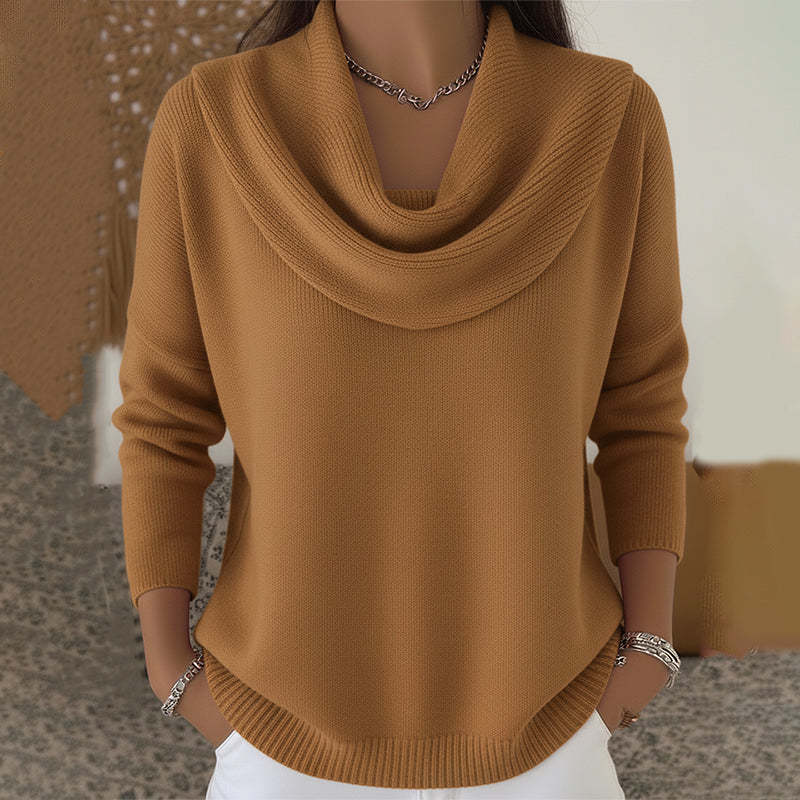 Pull à Col Gracieux pour femme, vue 5