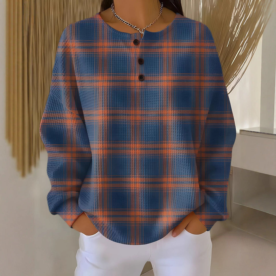 Pull en Tricot Gaufre pour femme, vue 4