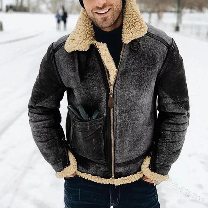 Elias Veste Homme en Cuir Coupe Régulière, Fermeture Éclair Pratique & Style Intemporel, vue 2