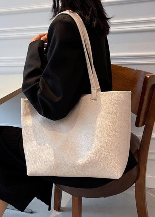 Reyna Sac Cabas Femme Design Minimaliste Spacieux en Simili-Cuir Durable, vue 6