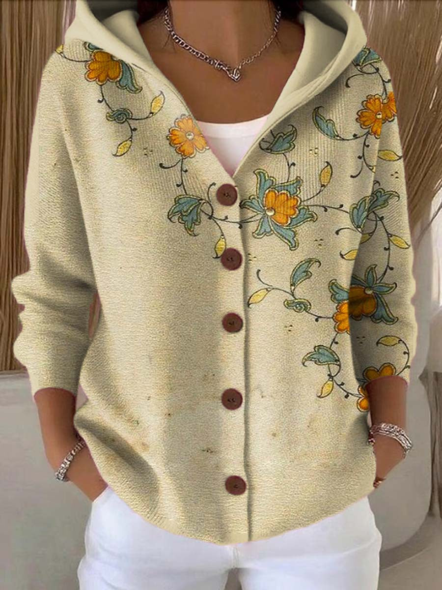 Gilet à Capuche Patchwork pour femme, vue 12