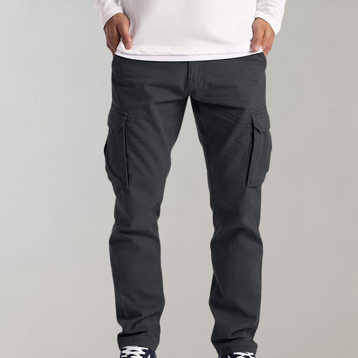 Francis Pantalon Cargo Homme Coupe Décontractée avec Multiples Poches & Coutures Renforcées, vue 4