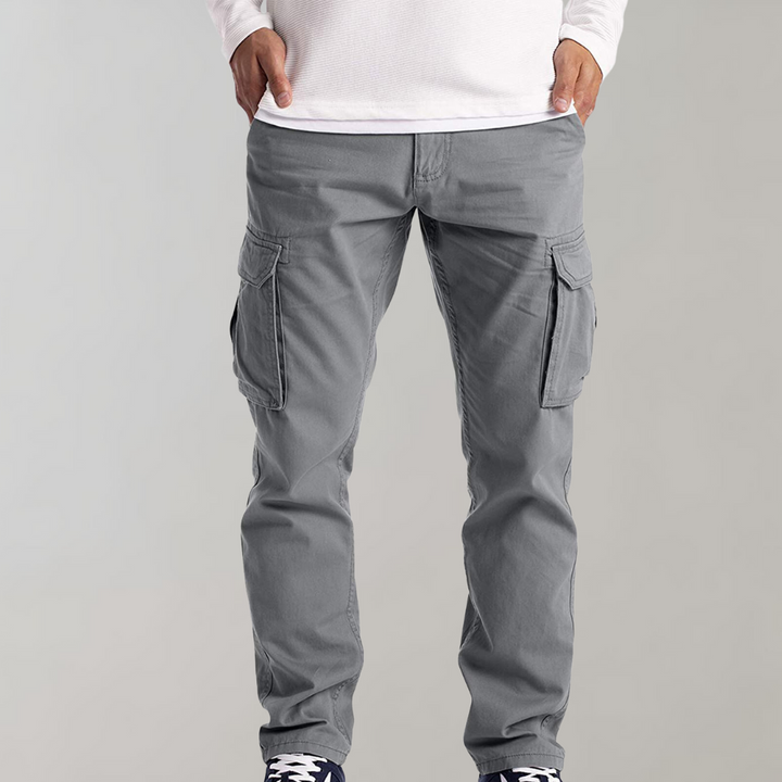Francis Pantalon Cargo Homme Coupe Décontractée avec Multiples Poches & Coutures Renforcées, vue 6
