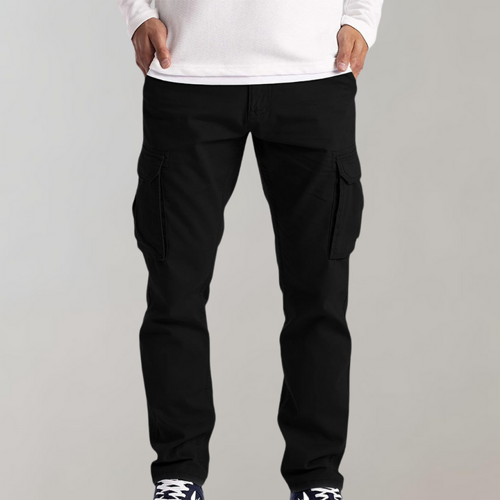 Francis Pantalon Cargo Homme Coupe Décontractée avec Multiples Poches & Coutures Renforcées, vue 2
