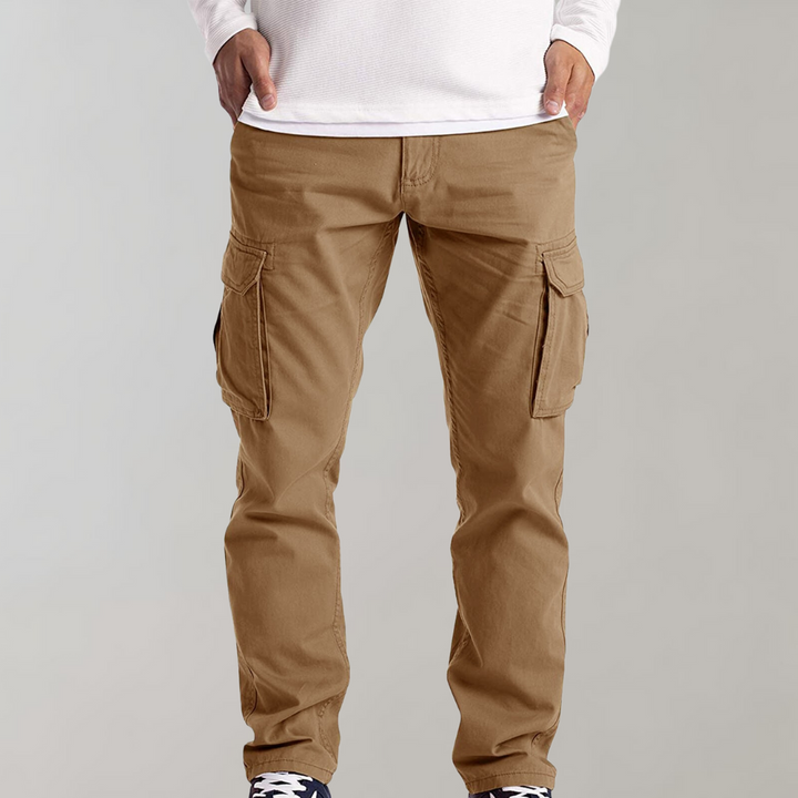 Francis Pantalon Cargo Homme Coupe Décontractée avec Multiples Poches & Coutures Renforcées, vue 5